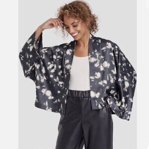 A New Day Floral Print Short Duster One Size